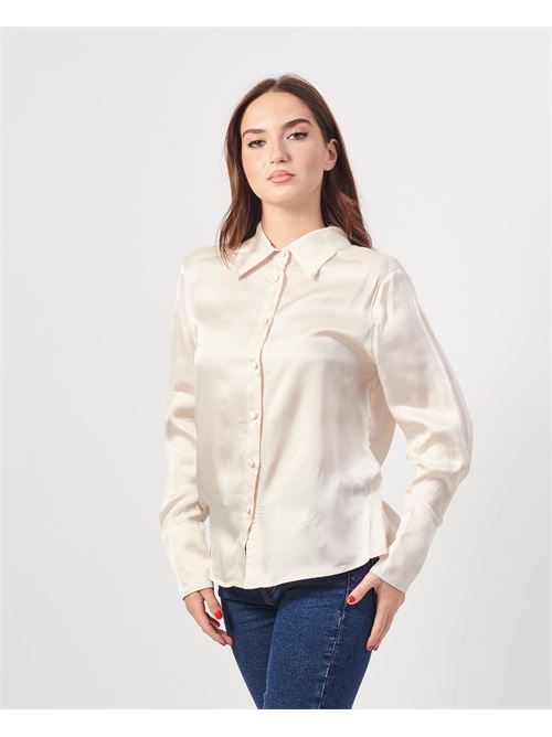 Camicia donna Yes Zee in raso a manica lunga YES ZEE | C007-CQ000118